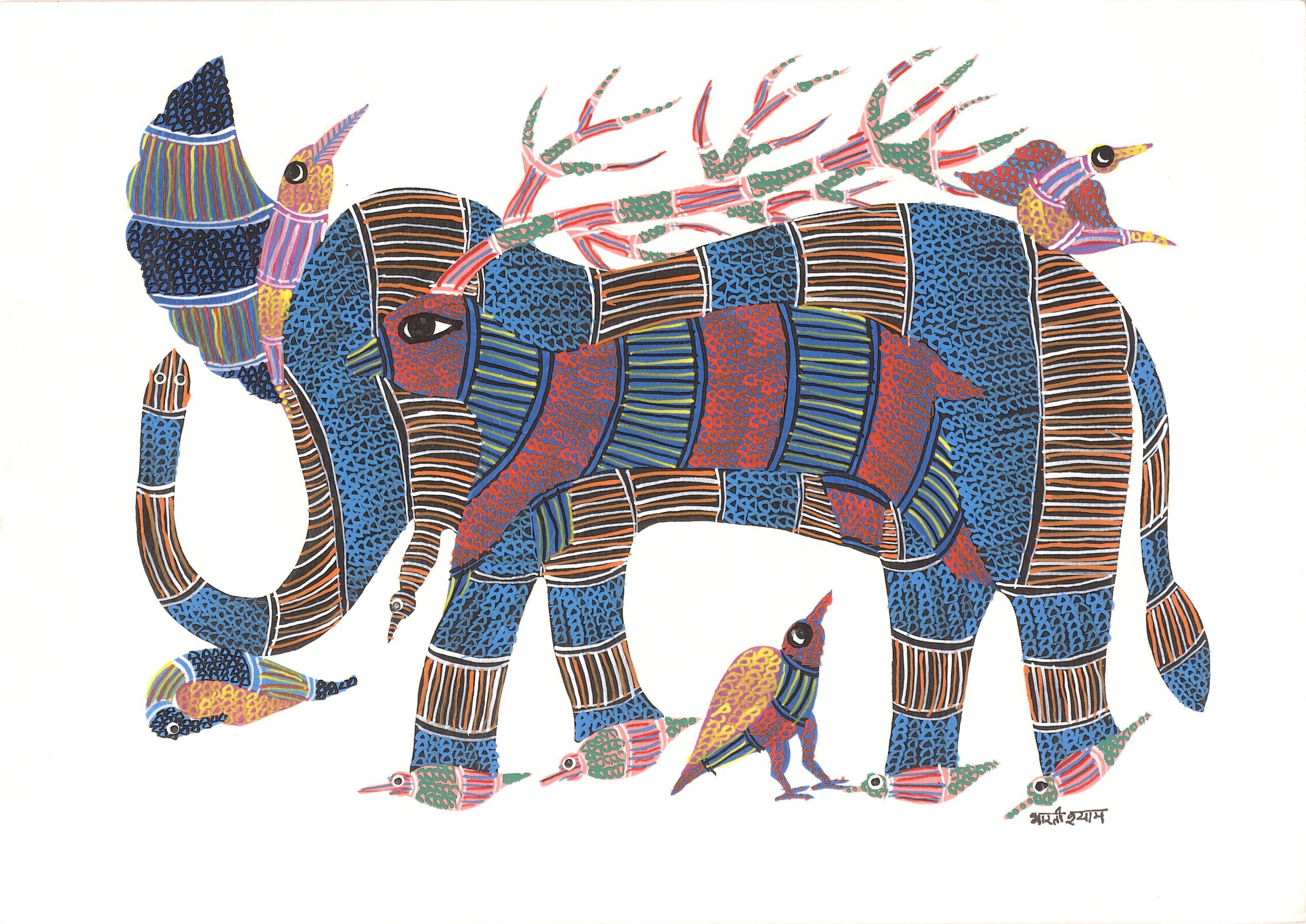 Gond art high resolution